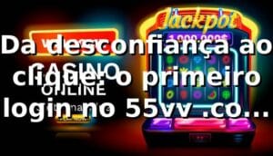 Da desconfiança ao clique: o primeiro login no 55vv .com de um analista de TI 🌃