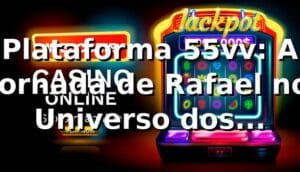 Plataforma 55vv: A Jornada de Rafael no Universo dos Cassinos Online 🎲